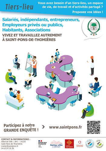 Flyer Promotion enquête Saint Pons de Thomières web medium