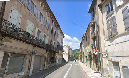 vue traversée grand rue st pons réseaux